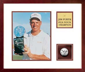 Jim Furyk -- Autographed Golf Ball