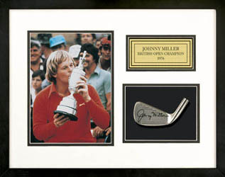 Johnny Miller -- Autographed Club Head