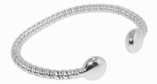 Q-Ray Sterling Silver Braided