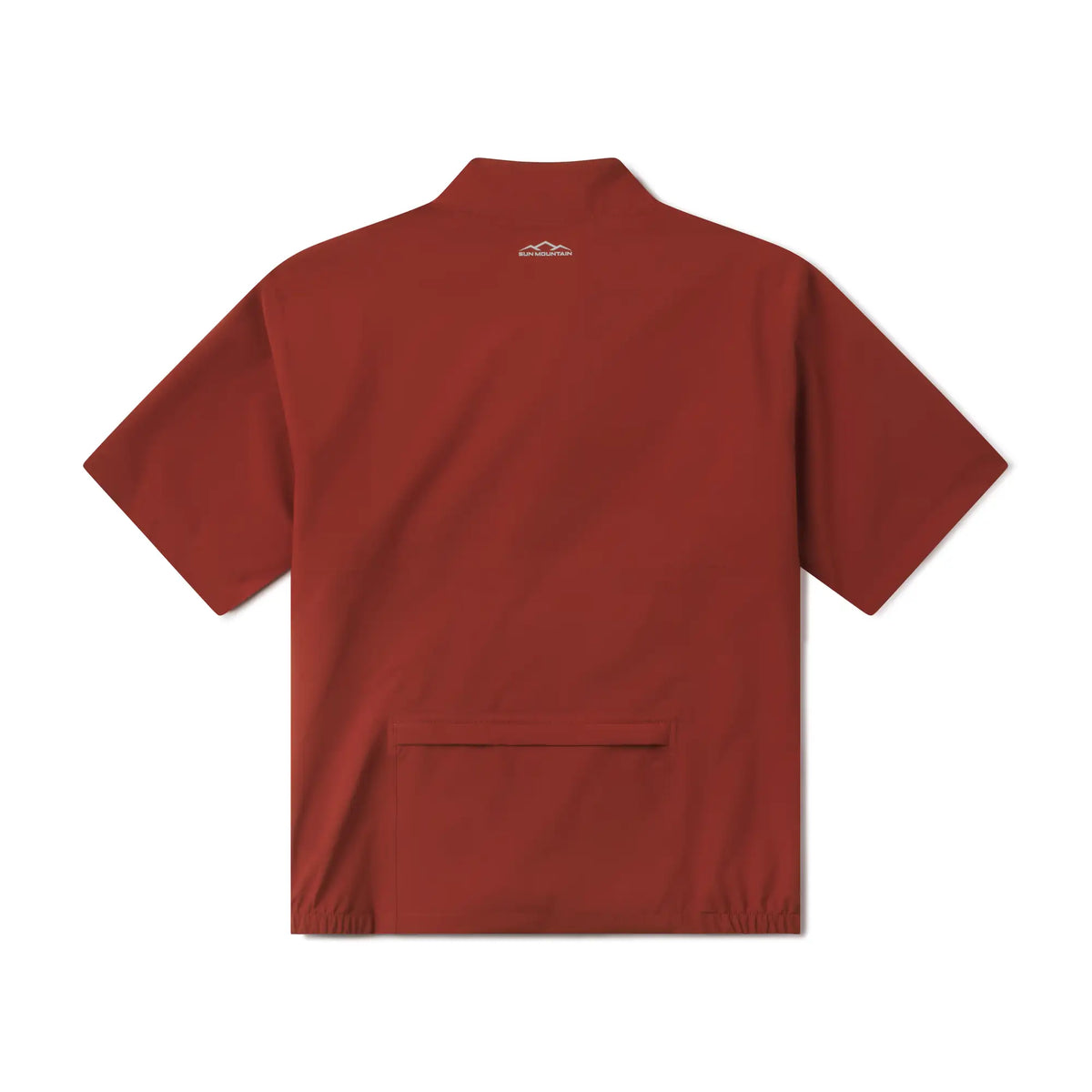 Sun Mountain Monsoon SS Quarter-Zip - Men's - Brick