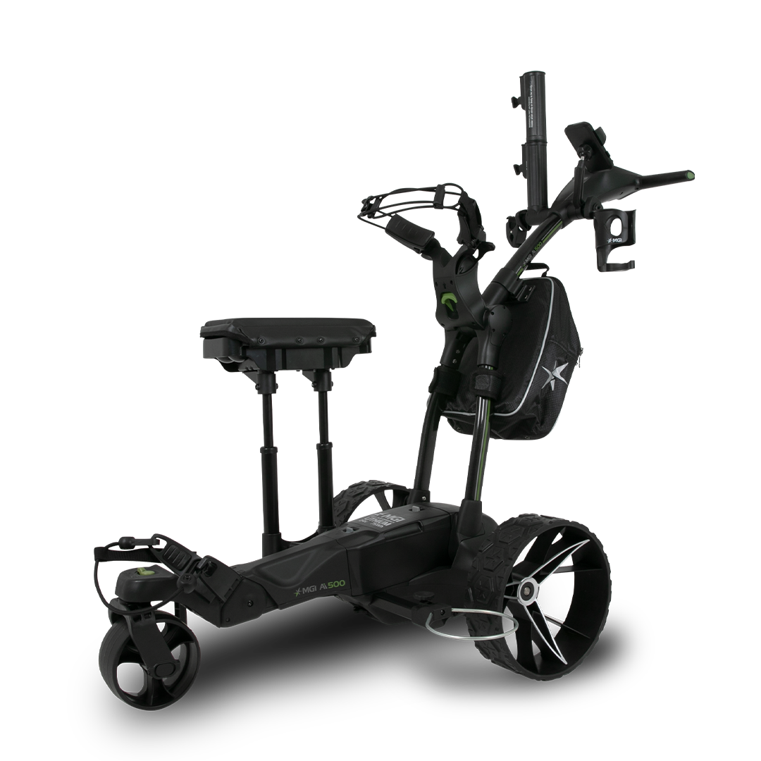 MGI Ai 500 GPS Electric Golf Push Cart product view
