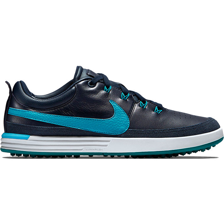 Nike Lunar Waverly Golf Shoes - Obsidian/White/Blue
