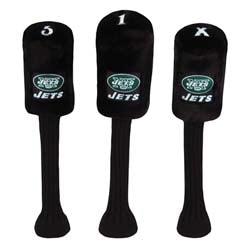 New York Jets Set of Three Barrel Headcovers