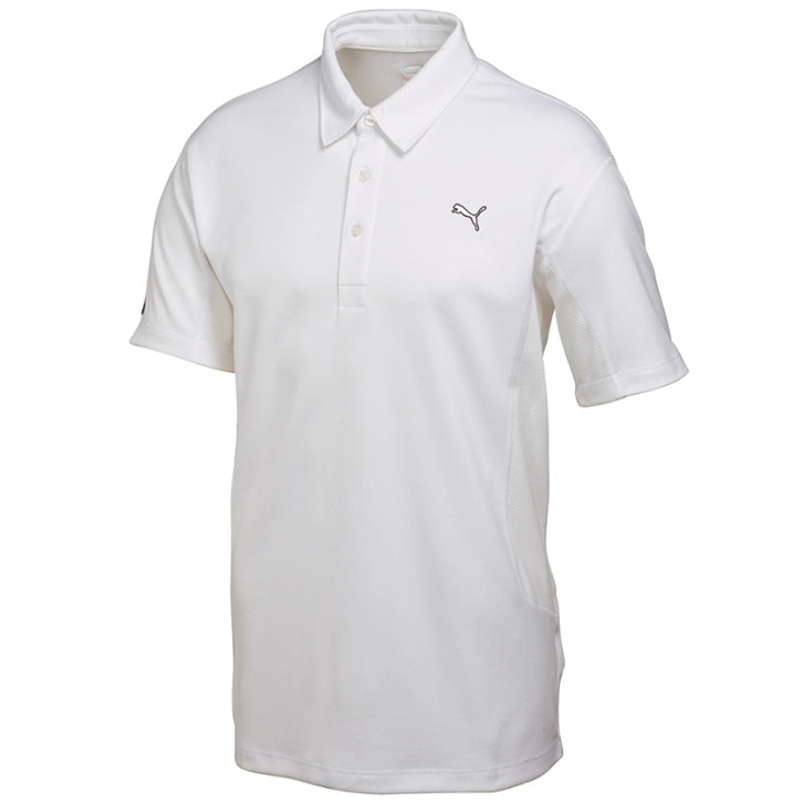 Puma Golf Tech Polo - Mens White