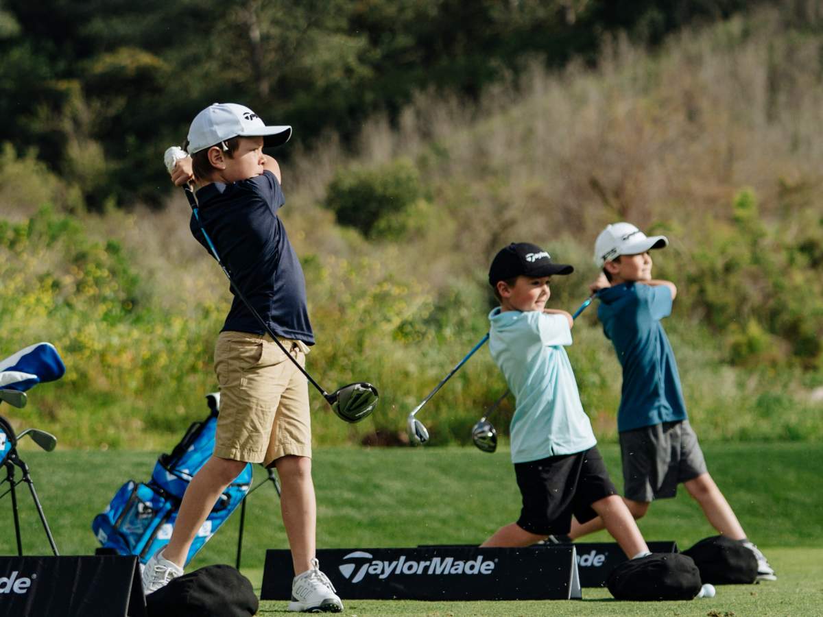 Team TaylorMade junior golf set lifestyle 3