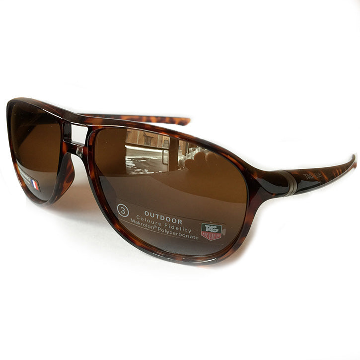 Tag Heuer 27� Sunglasses - Tortoise/Pure/Outdoor Brown