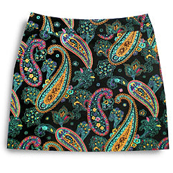 Loudmouth Golf Skort - Bethpaze Black
