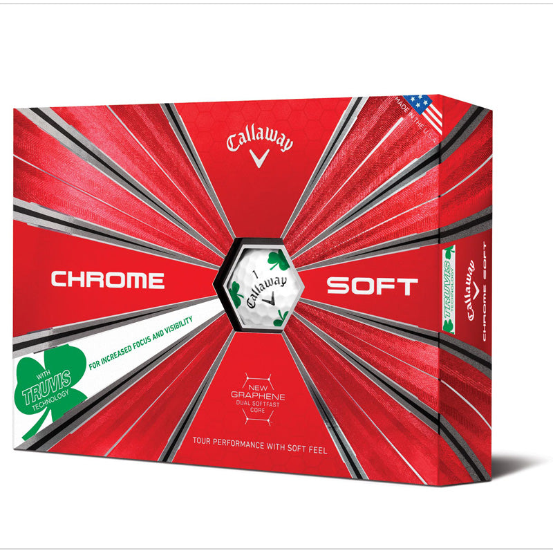 Callaway Chrome Soft Golf Balls (1 Dozen) - TRUVIS - Shamrock