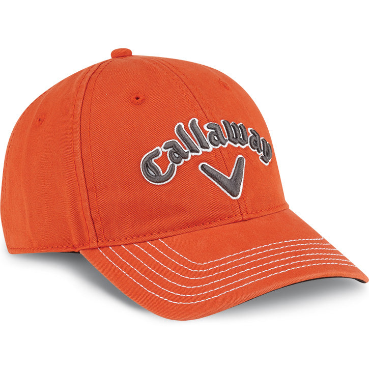Callaway Heritage Twill Golf Cap - Orange