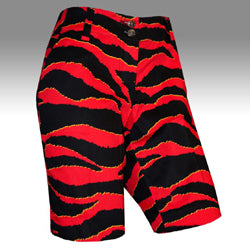 Loudmouth Golf Womens Shorts - Cherry Bomb
