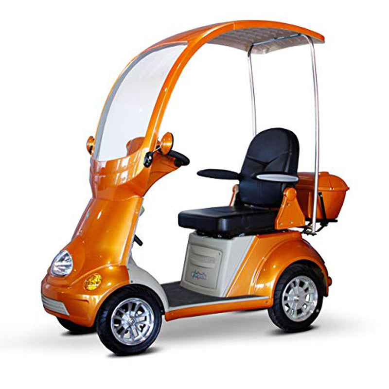 eWheels EW-54 Covered 4 Wheel Electric Scooter - Orange