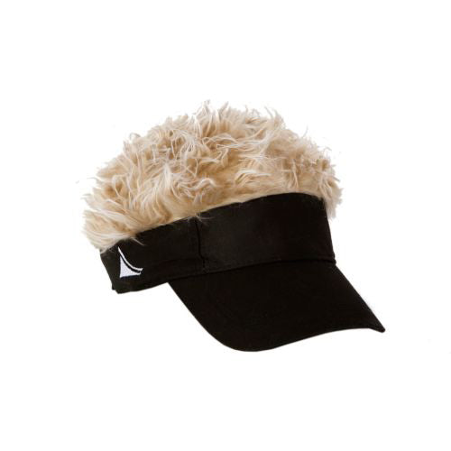 Flair Hair Visor - Black/Blonde