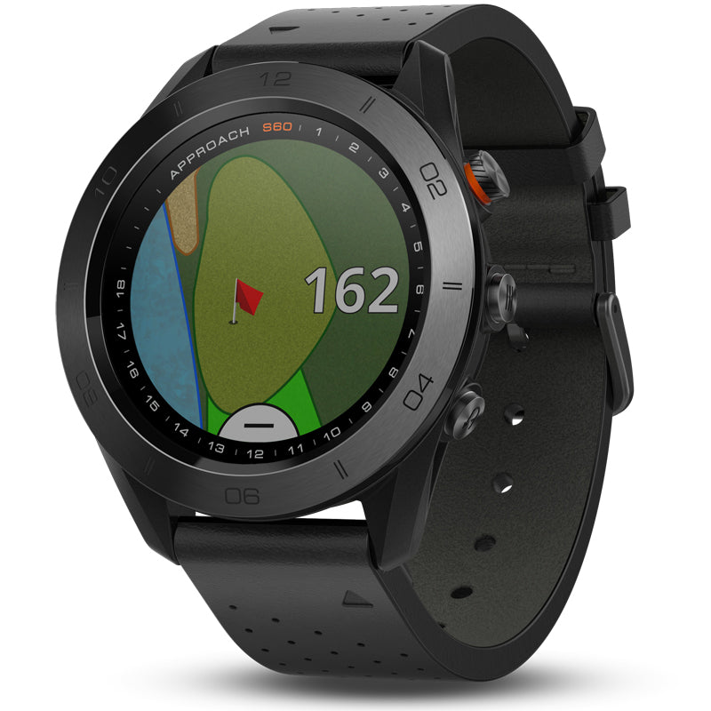 Garmin Approach S60 GPS Golf Watch - Premium Black