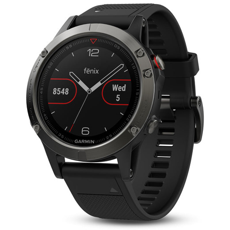 Garmin Fenix 5 Multi Sport GPS Watch - Slate Gray with Black Band