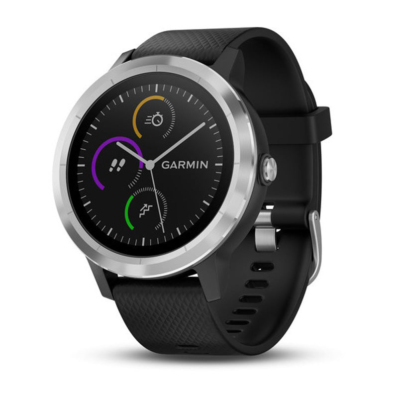Garmin Vivoactive 3 GPS Smartwatch - Black/Stainless