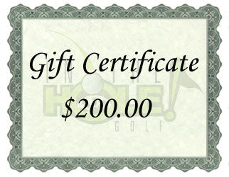 $200 Gift Certificate