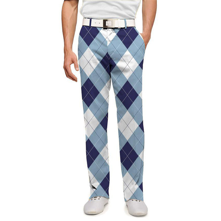 Loudmouth Golf Pants - Blue & White