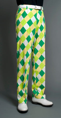 Loudmouth Golf Pants - A-Tisket A-Tasket