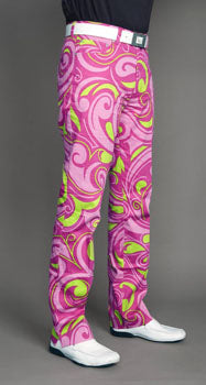 Loudmouth Golf Pants - Cotton Candy