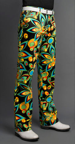 Loudmouth Golf Pants - Shagadelic Black