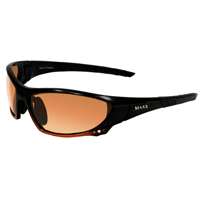 Maxx HD 17 Sunglasses - Black/Orange