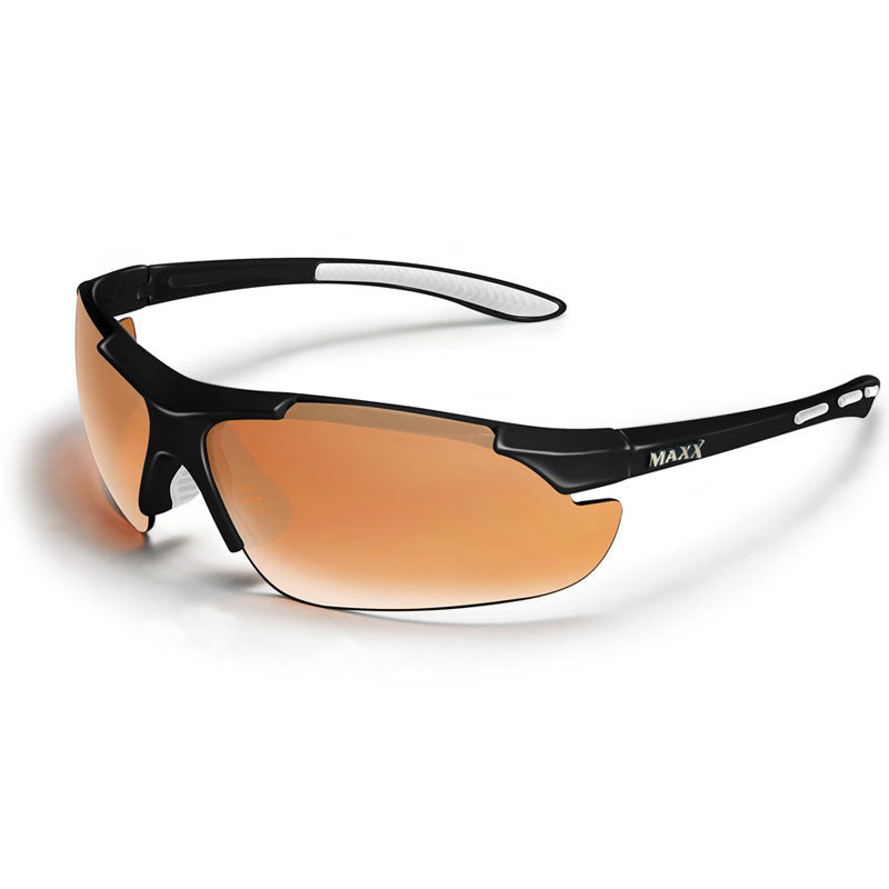 Maxx HD Raven Sunglasses - Black/White
