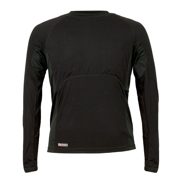 Mobile Warming Longmen Heated Crewneck Shirt - Mens Black