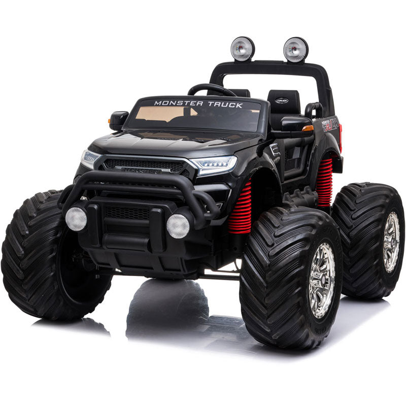 MotoTec Monster Truck 4x4 12v - Black (2.4ghz)