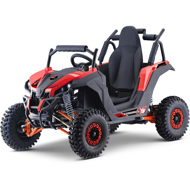 MotoTec Raider Kids UTV 48v 1200w Full Suspension - Red