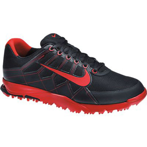 Nike Air Range WP Golf Shoes - Mens Black/Red