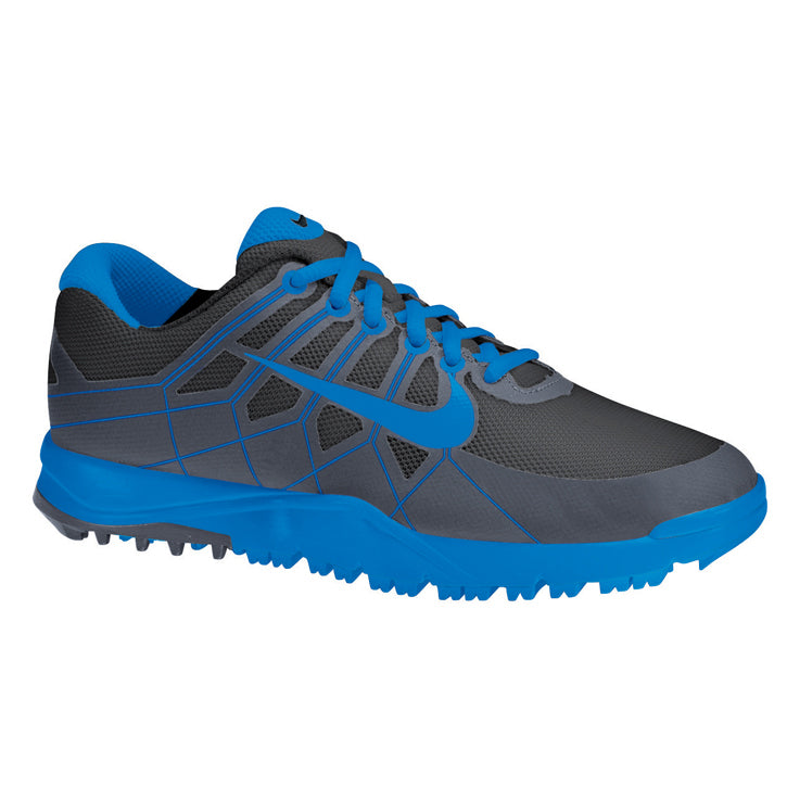 Nike 2013 Range Junior Golf Shoes - Grey/Blue