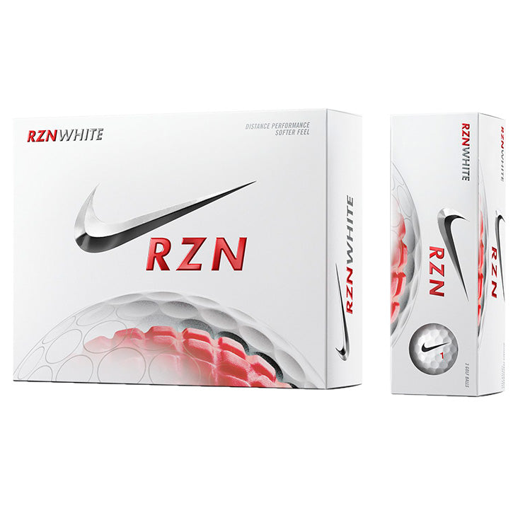 Nike RZN White Golf Balls (1 Dozen)