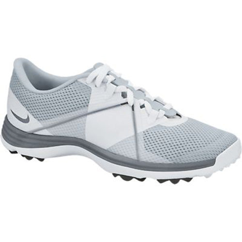 Nike Lunar Summer Lite Golf Shoes - Womens Wide Platinum/White