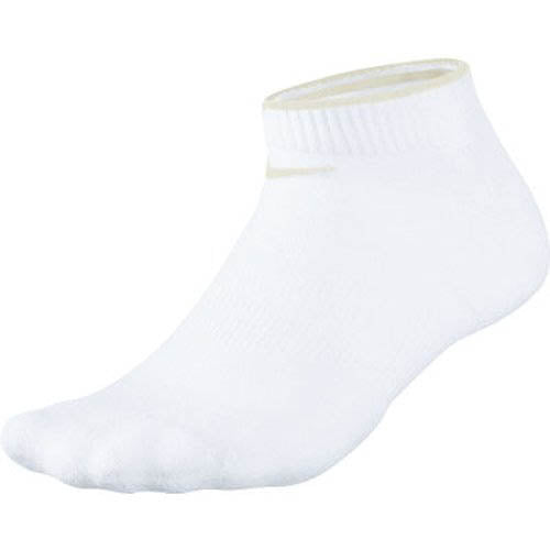 Nike Women's Tipped No-Show Socks - White/Vapor Mauve