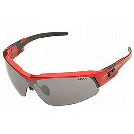 NYX Pro Z17 Sunglasses - Red Frame/Black Logo