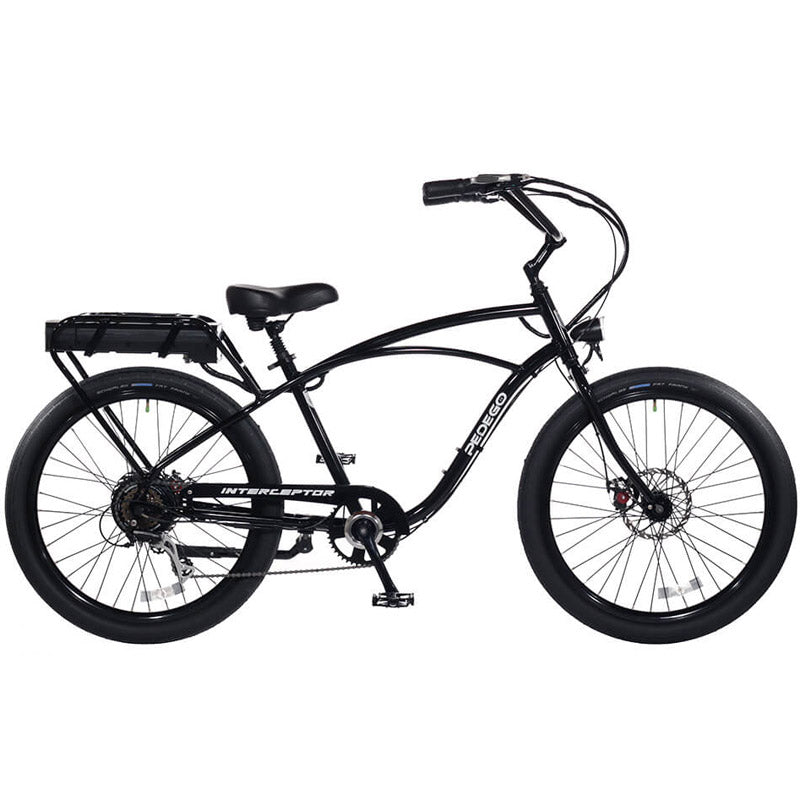 2019 Pedego Classic Interceptor III Electric Bicycle - Black