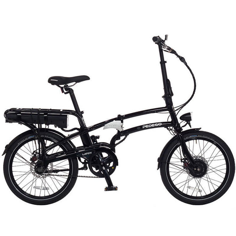 2019 Pedego Latch Folding Electric Bicycle - Black