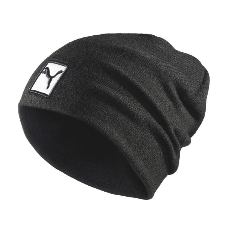 Puma Cat Patch Beanie - Black