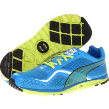Puma FAAS Lite Mesh Golf Shoe - Mens Brilliant Blue/Limeade/White