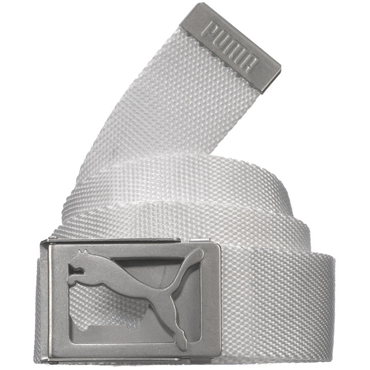 Puma Fade Web Youth Belt - White