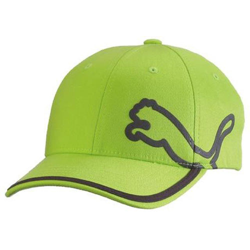Puma Monoline Youth Relaxed Fit Golf Hat - Lime Green