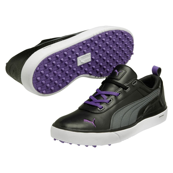 2014 Puma Monolite Mens Golf Shoes - Black/Lavender