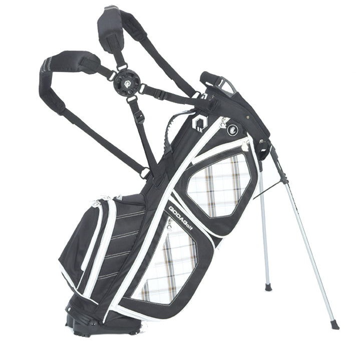 Qoda Quan Golf Stand Bag - Black Scott