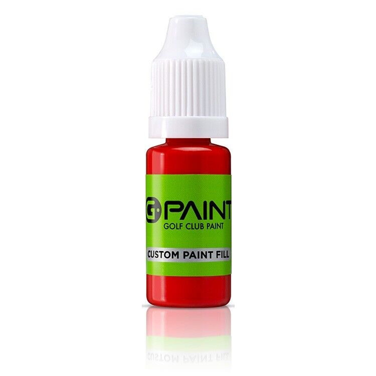 G-Paint Golf Club Paint 10ml - Red | Paint Fill for Clubs & Putters