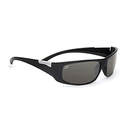 Serengeti Fasano Sunglasses - Shiny Black Frame