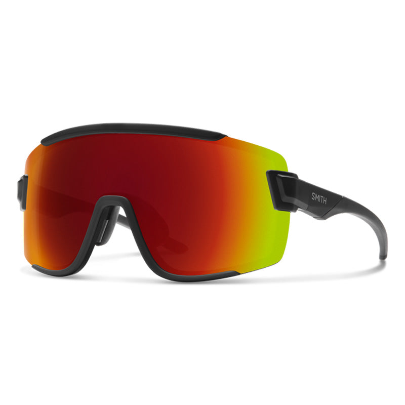 Smith Wildcat Sunglasses - Matte Black / ChromaPop Red Mirror Lens