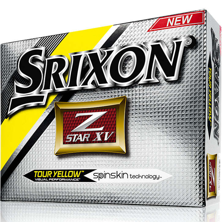 2016 Srixon Z-Star XV Golf Balls (1 Dozen) - Yellow