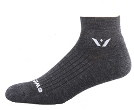 Swiftwick One Pursuit Merino Socks - Coal