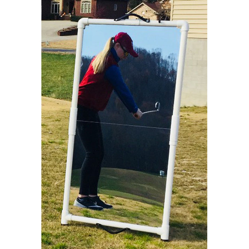 Swing Reflection Folding Golf Teaching Mirror
