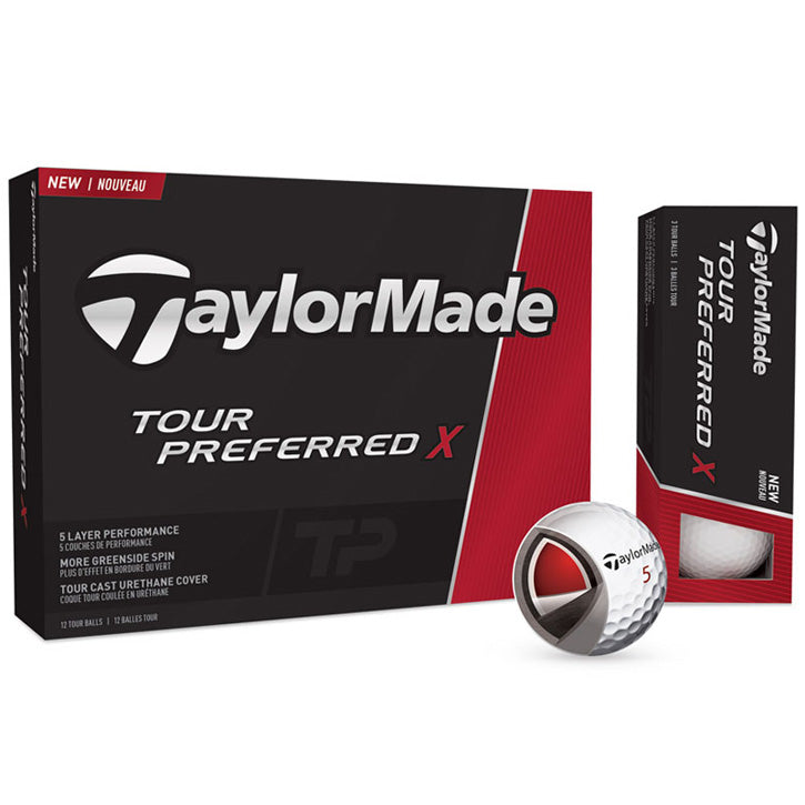 TaylorMade Tour Preferred X Golf Balls (1 Dozen)